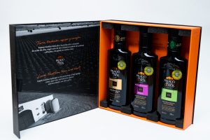 Ulei De Masline Set3 St0.25 Palacio De Los Olivos Picual Arbequina Arbosana Virgin Spania Cut3St025L