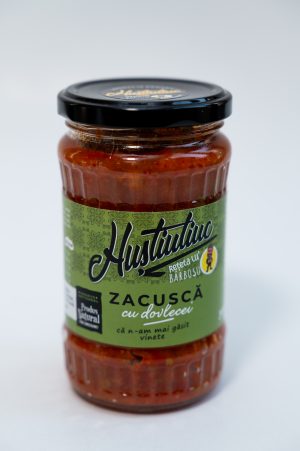 Zacusca cu dovlecei Hustiuliuc 300gr